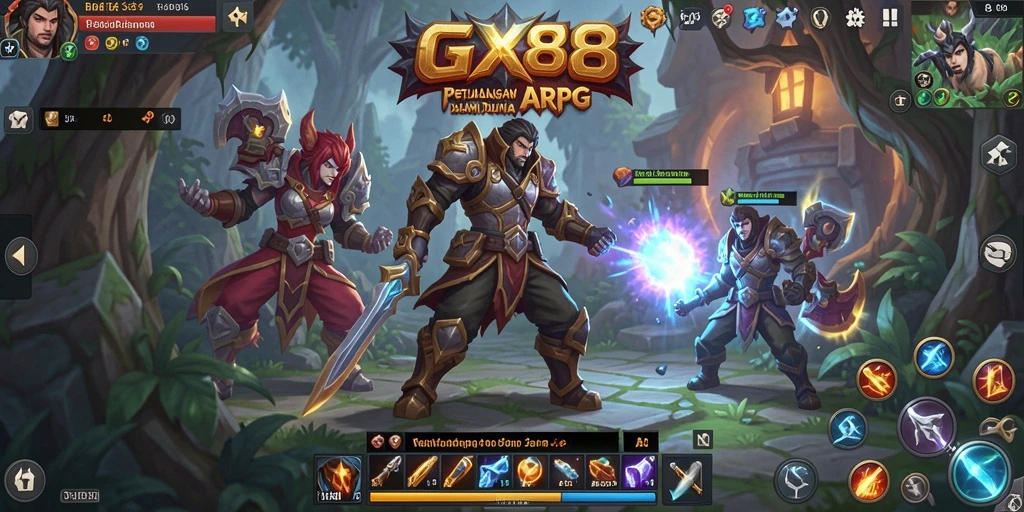 Gameplay seru di GX88 dengan aksi pertarungan mendebarkan.
