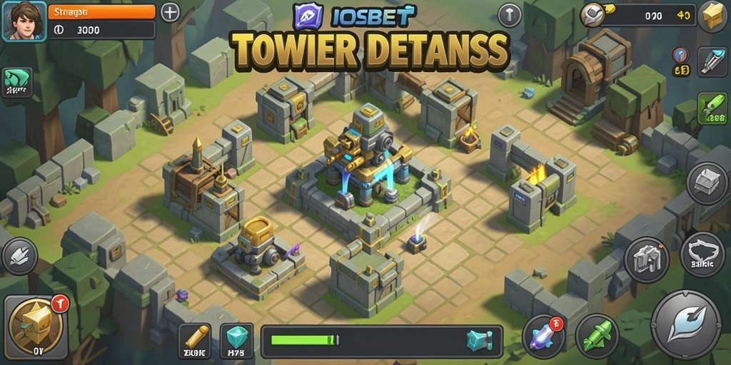 Gameplay Tower Defense yang seru dan menegangkan di IOSBET.