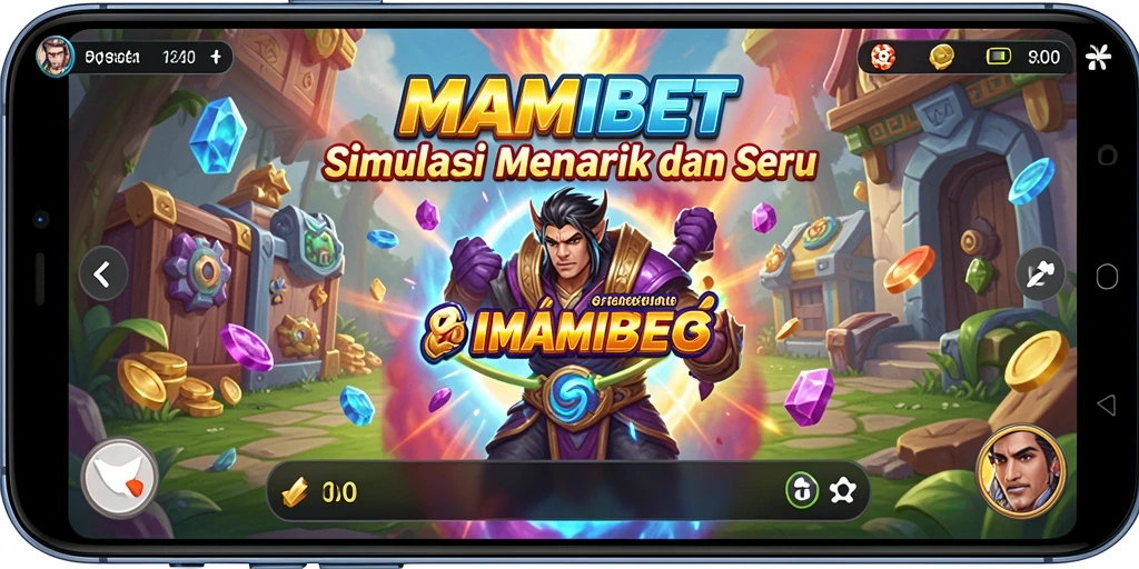 Tangkapan layar utama <strong>MAMIBET</strong> menunjukkan gameplay yang penuh aksi dan interaksi.