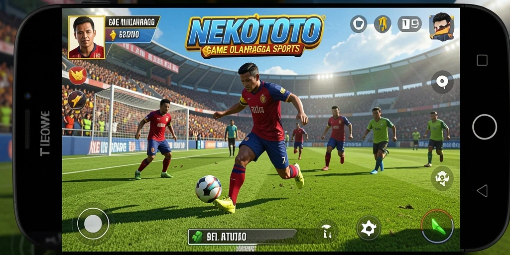 Tangkapan layar gameplay yang menampilkan aksi seru di NEKOTOTO.