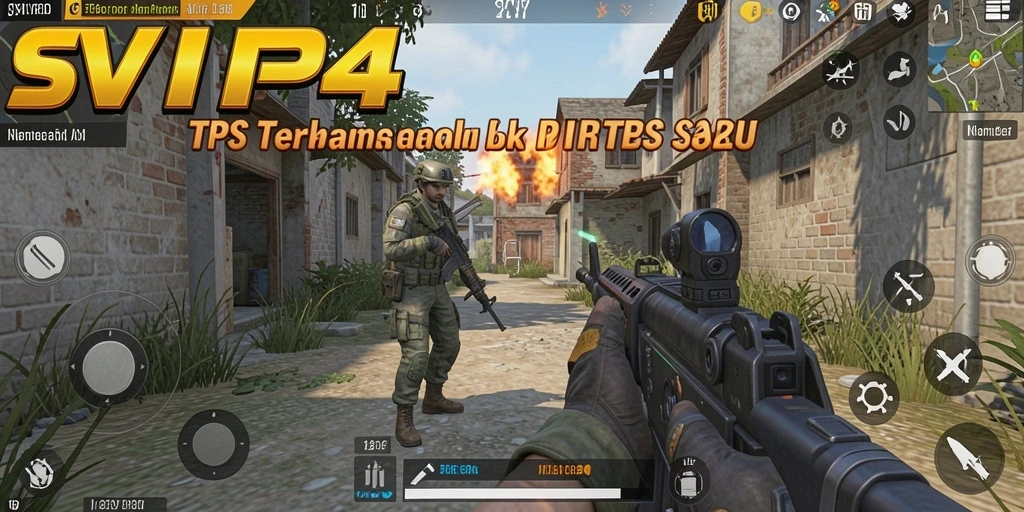 Tampilan gameplay SVIP4 yang menegangkan dan seru.