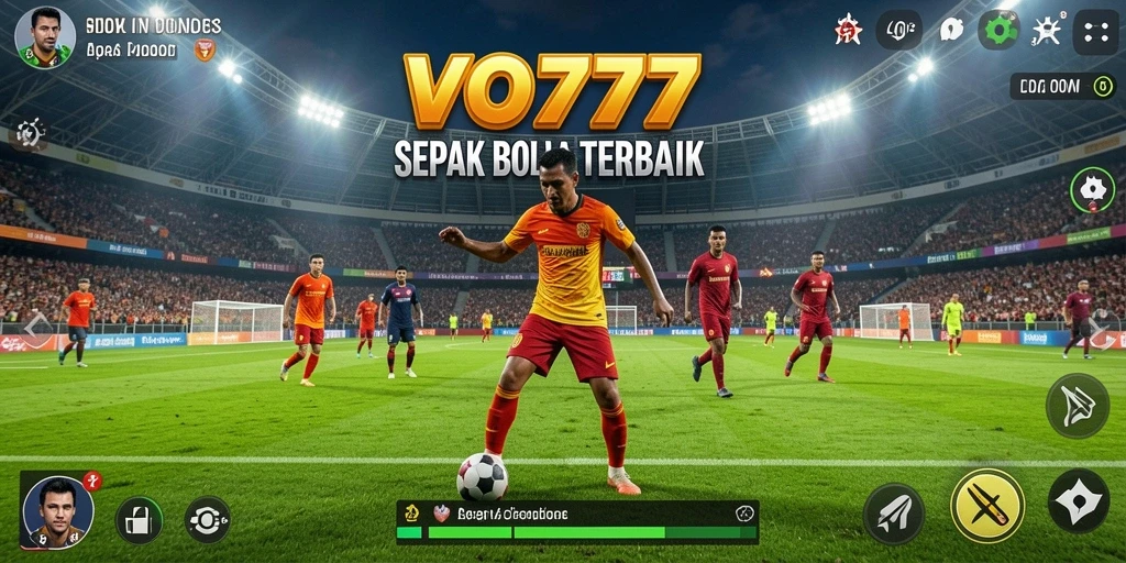 Tangkap momen seru dalam permainan sepak bola VO777.